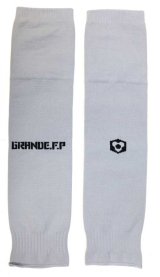 画像: GRANDE.F.P　ベーシックカーフソックス（セパレートソックス） 　グレーｘブラック