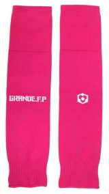 画像: GRANDE.F.P　ベーシックカーフソックス（セパレートソックス） 　ピンクｘホワイト
