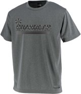 画像: 【ジュニアサイズ対応】GRANDE.F.P.プロトタイプ.モノグラム.プラクティスシャツ　ミックスグレーｘブラック