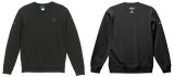 画像: 【先行予約販売：2025年11月中旬〜下旬発売〜お届け商品　BIGサイズ対応商品】【特典：2025年11月1日.AM:11:00までにご注文に限りスペシャルプライス：¥8.900→￥8.000（税別）】TOMOYA・Mマーク.刺繍.スウェットクルー　ブラック