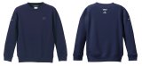 画像: 【先行予約販売：2025年11月中旬〜下旬発売〜お届け商品　BIGサイズ対応商品】【特典：2025年11月1日.AM:11:00までにご注文に限りスペシャルプライス：¥8.900→￥8.000（税別）】TOMOYA・Mマーク.刺繍.スウェットクルー　ネイビー