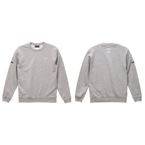 画像: 【先行予約販売：2025年11月中旬〜下旬発売〜お届け商品　BIGサイズ対応商品】【特典：2025年11月1日.AM:11:00までにご注文に限りスペシャルプライス：¥8.900→￥8.000（税別）】TOMOYA・Mマーク.刺繍.スウェットクルー　ヘザーグレー