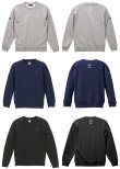 画像5: 【先行予約販売：2025年11月中旬〜下旬発売〜お届け商品　BIGサイズ対応商品】【特典：2025年11月1日.AM:11:00までにご注文に限りスペシャルプライス：¥8.900→￥8.000（税別）】TOMOYA・Mマーク.刺繍.スウェットクルー　ブラック