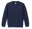 画像3: 【先行予約販売：2025年11月中旬〜下旬発売〜お届け商品　BIGサイズ対応商品】【特典：2025年11月1日.AM:11:00までにご注文に限りスペシャルプライス：¥10.800→￥10.000（税別）】TOMOYA・NO.11＆Mマーク.刺繍.スウェットクルー　ネイビー