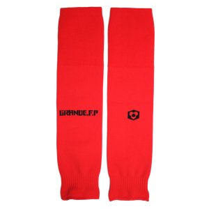 画像: GRANDE.F.P　ベーシックカーフソックス（セパレートソックス） 　レッドｘブラック