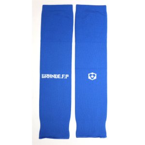 画像: GRANDE.F.P　ベーシックカーフソックス（セパレートソックス） 　ブルーｘホワイト