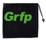 画像: Grfp.フリースネックウォーマー　ブラックｘグリーン