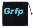 画像1: Grfp.フリースネックウォーマー　ブラックｘターコイズブルー
