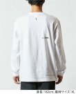 画像7: ■GRANDE.F.P スキャッタードロゴプリント長袖Tシャツ　ホワイト
