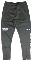 画像2: 【BIGサイズ対応】Grande.f.p.LIMITEDトレーニングジャージロングパンツ　ブラックｘホワイト