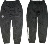 画像: 【ジュニアサイズ対応】Grande.F.P.Japan.ヘキサゴン.アクティブライトウェザーロングパンツ（裏メッシュ付）　ブラックｘホワイト