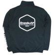 画像3: 【BIGサイズ対応商品】Grande.F.P.Japan.ヘキサゴン.ドライスウェットジャージトラックジャケット　ブラックｘホワイト