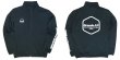 画像1: 【BIGサイズ対応商品】Grande.F.P.Japan.ヘキサゴン.ドライスウェットジャージトラックジャケット　ブラックｘホワイト