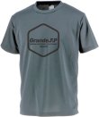 画像1: 【BIGサイズ対応商品】 ■GRANDE.F.P.LIMITEDヘキサゴン.ドライメッシュプラシャツ　ダークグレーｘブラック
