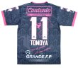 画像6: 【完全予約販売：2026年3月下旬発売〜お届け商品】 【ジュニア〜BIGサイズ対応商品】 2026バージョン.見木友哉ｘGRANDE.F.Pコラボ.TOMOYA・NO.11昇華転写サポートプラシャツ.半袖　ネイビーｘピンク