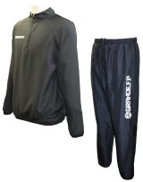 画像: GRANDE.F.P プロトピステ.上下セット ブラックｘブラック