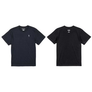 画像: 【完全予約販売：2026年4月中旬〜下旬発売〜お届け商品】 【ジュニア〜BIGサイズ対応商品】 サガン鳥栖.豊田歩ｘGRANDE.F.Pコラボ.AYUMU.シルエット.刺繍.サポートコットン半袖Tシャツ 　ブラックｘホワイト