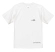 画像3: 【BIGサイズ対応商品】 ■GRANDE.F.P スキャッタードロゴプリント半袖Tシャツ　ホワイトｘブラック