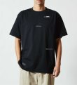 画像5: 【BIGサイズ対応商品】 ■GRANDE.F.P スキャッタードロゴプリント半袖Tシャツ　ホワイトｘブラック