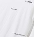 画像4: 【BIGサイズ対応商品】 ■GRANDE.F.P スキャッタードロゴプリント半袖Tシャツ　ホワイトｘブラック