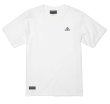 画像2: 【BIGサイズ対応商品】 ■GRANDE.F.Pヘキサゴンマーク刺繍.半袖Tシャツ　ホワイト