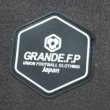 画像4: GRANDE.F.P.定番ベーシック.ヘキサゴン.スウェット.ハーフパンツ　ブラックｘホワイト
