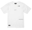 画像2: 【BIGサイズ対応商品】 ■GRANDE.F.P スキャッタードロゴプリント半袖Tシャツ　ホワイトｘブラック