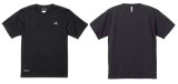 画像: 【BIGサイズ対応商品】 ■GRANDE.F.Pヘキサゴンマーク刺繍.半袖Tシャツ　ブラック