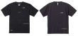 画像1: 【BIGサイズ対応商品】 ■GRANDE.F.P スキャッタードロゴプリント半袖Tシャツ　ブラックｘホワイト