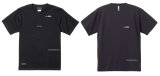 画像: 【BIGサイズ対応商品】 ■GRANDE.F.P スキャッタードロゴプリント半袖Tシャツ　ブラックｘホワイト