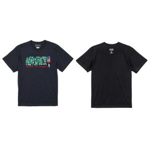 画像: 【完全予約販売：ご注文から、3〜4週間後にお届け商品.お届け指定日不可】【ジュニア〜BIGサイズ対応商品】 サガン鳥栖.豊田歩選手ｘGRANDE.F.Pコラボ.『Where to Today？』プリント.コットン半袖Tシャツ　ブラック