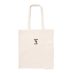 画像: 【完全予約販売：ご注文から、3〜4週間後にお届け商品.お届け指定日不可】 村越凱光選手ｘGRANDE.F.Pコラボ.Kaiga.シルエットプリント.サポート.ロングハンドルトートバッグ　ナチュラルｘブラック