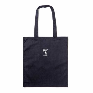 画像: 【完全予約販売：ご注文から、3〜4週間後にお届け商品.お届け指定日不可】 村越凱光選手ｘGRANDE.F.Pコラボ.Kaiga.シルエットプリント.サポート.ロングハンドルトートバッグ　ブラックｘホワイト