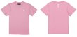 画像1: 【完全予約販売：ご注文から、3〜4週間後にお届け商品.お届け指定日不可】【ジュニア〜BIGサイズ対応商品】 サガン鳥栖.豊田歩ｘGRANDE.F.Pコラボ.AYUMU.シルエット.刺繍.サポートコットン半袖Tシャツ 　ピンクｘホワイト