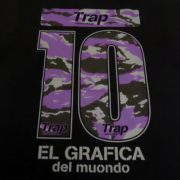 画像: GRANDE CAMO PROTO TYPE T-SHIRTS BLACK/PURPLE