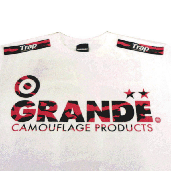 画像: GRANDE CAMO PROTO TYPE T-SHIRTS WHITE/PINK