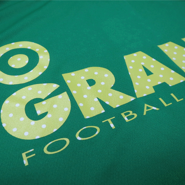 画像: GRANDE COLORFUL DOT PROTO TYPE DRY MESH T-SHIRTS GREEN/LIME