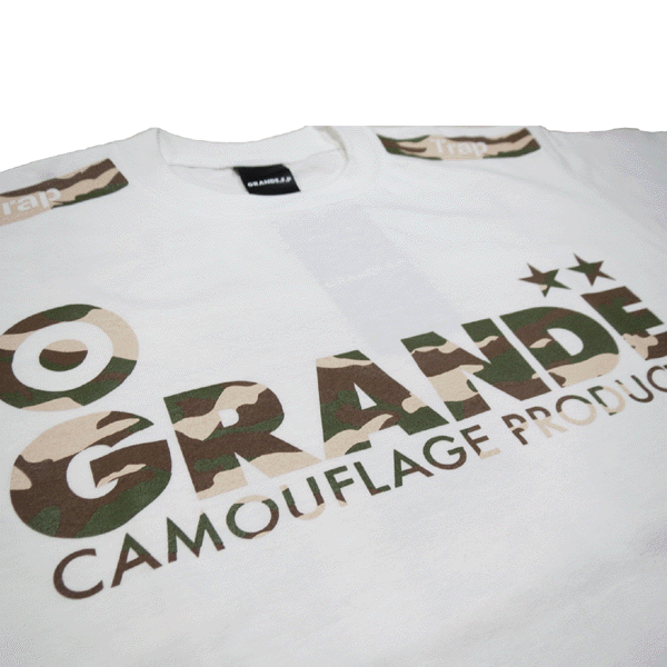 画像: GRANDE CAMO PROTO TYPE T-SHIRTS WHITE/KAHKI