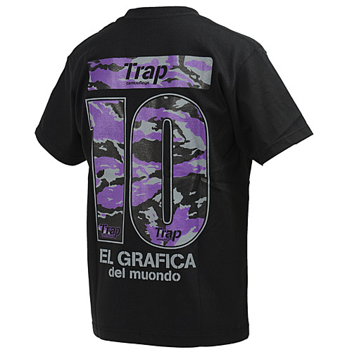 画像: GRANDE CAMO PROTO TYPE T-SHIRTS BLACK/PURPLE