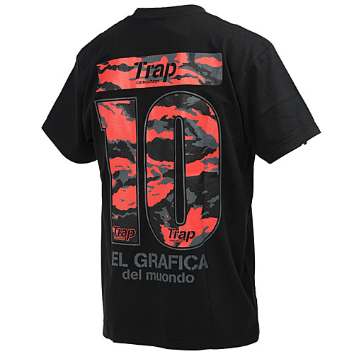 画像: GRANDE CAMO PROTO TYPE T-SHIRTS BLACK/RED