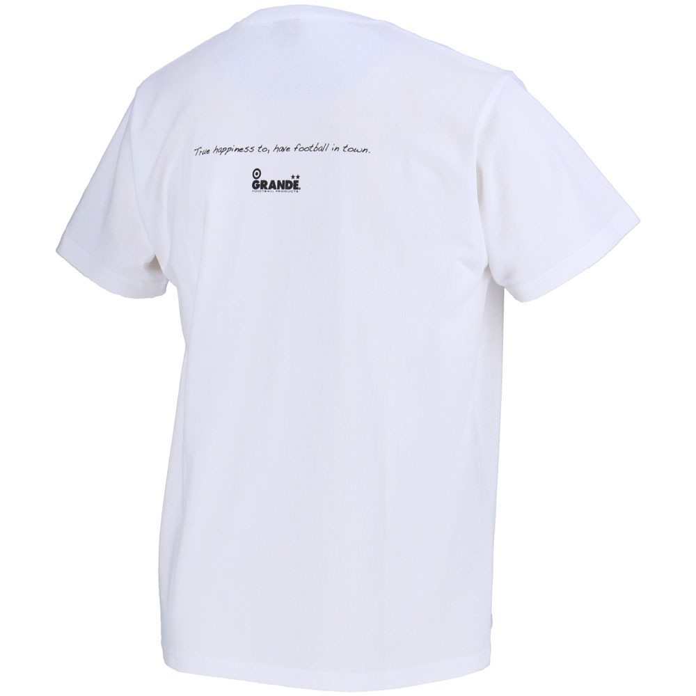 画像: GRANDE.F.P PRINT S/S-T WHITE/BLACK