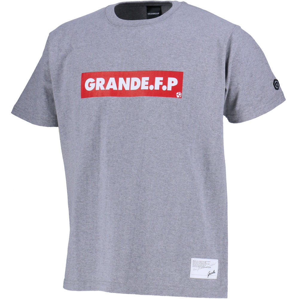 画像1: GRANDE.F.P PRINT S/S-T GRAY/BLACK