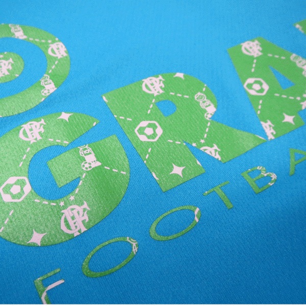 画像: GRANDE MONOGRAM PROTO TYPE DRY MESH T-SHIRTS TURQUOISE/LIME