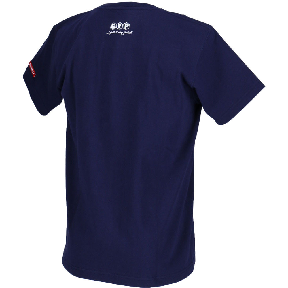 画像: gfp.EMBROID POCKET S/S-T NAVY