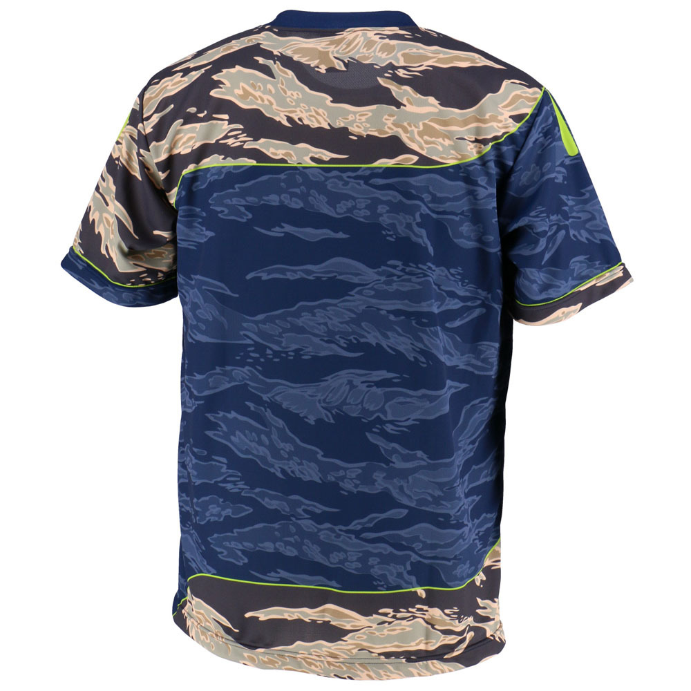 画像: TIGER CAMO PRACTIS SHIRTS S/S NAVY