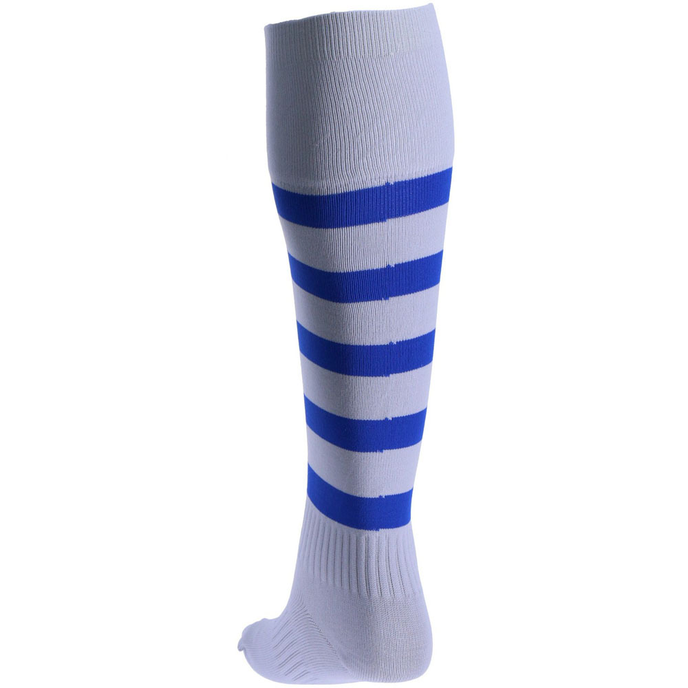 画像: GRANDE FOOTBALL BORDER SOCKS L.GRY/BLU