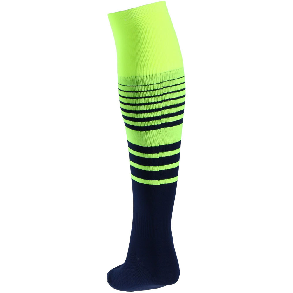 画像: MULTI BORDER FOOTBALL SOCKS NAVY/YELLOW