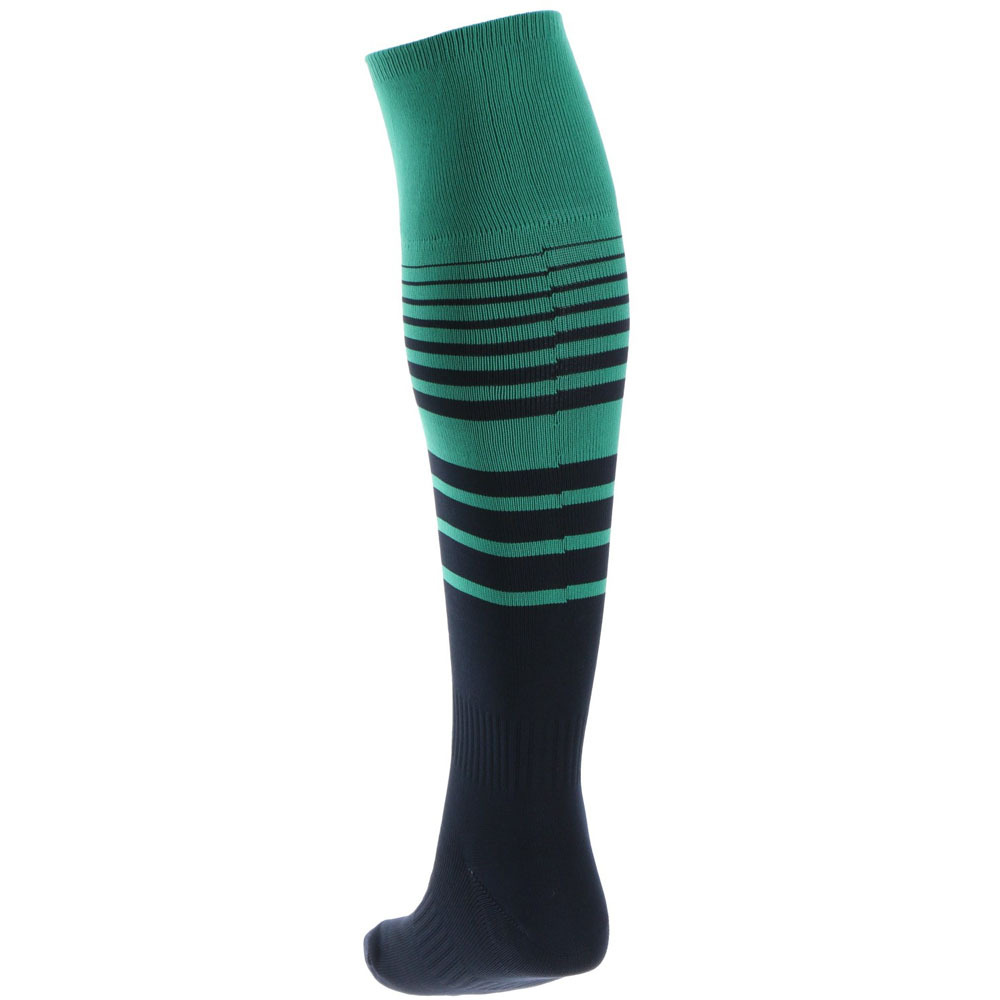 画像: MULTI BORDER FOOTBALL SOCKS BLACK/GREEN