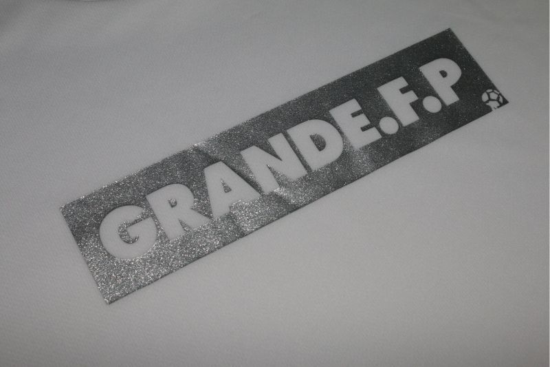 画像: 【BIGサイズ対応】GRANDE.F.P.ハイパーメタリックロゴ.ドライメッシュＴシャツ　ホワイト