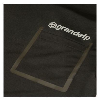 画像3: GRANDE.F.PシームテープポケットTシャツ　ブラック×グレー